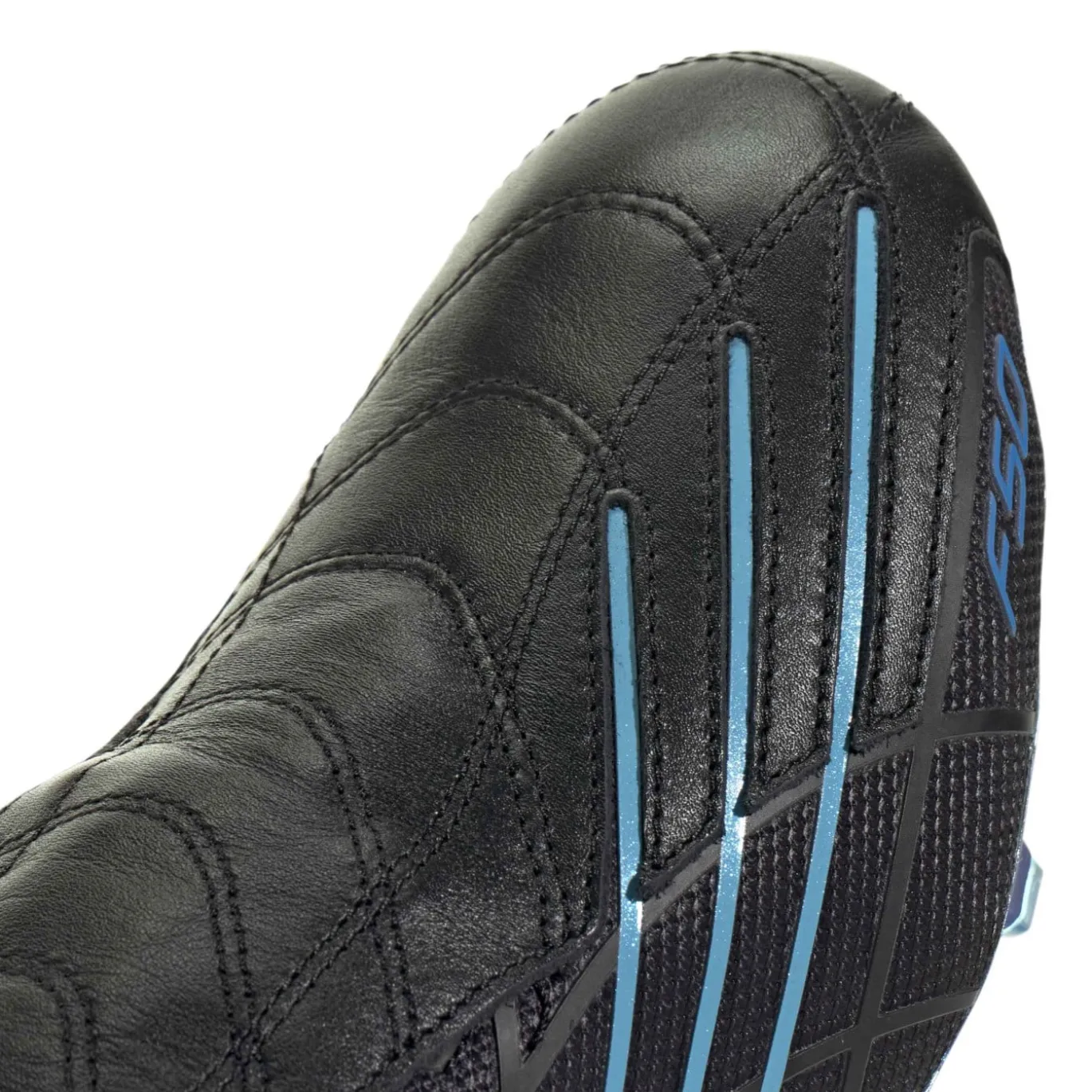 adidas F50 Spider Elite Gras Voetbalschoenen (FG) Zwart Blauw