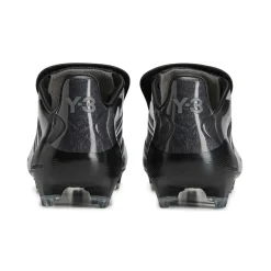 adidas F50 Tunit Y-3 Elite Gras Voetbalschoenen (FG) Zwart Zilvergrijs