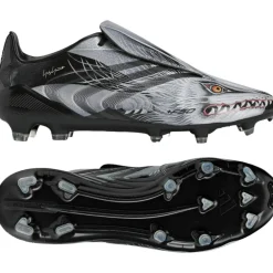 adidas F50 Tunit Y-3 Elite Gras Voetbalschoenen (FG) Zwart Zilvergrijs
