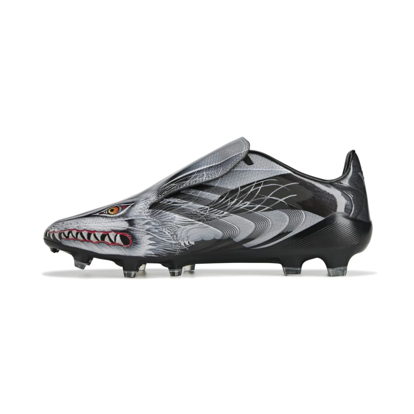 adidas F50 Tunit Y-3 Elite Gras Voetbalschoenen (FG) Zwart Zilvergrijs