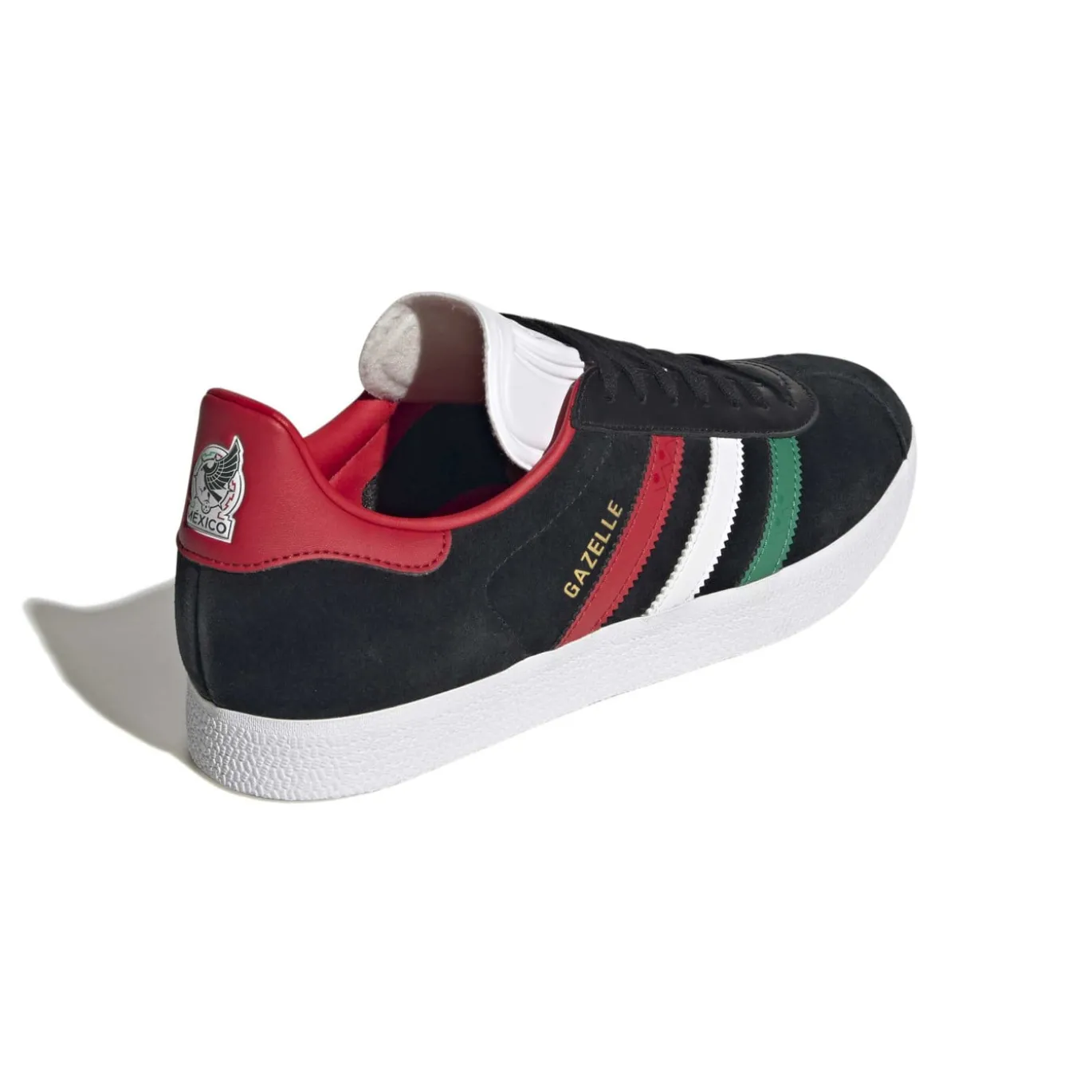 adidas Gazelle Mexico Sneakers Zwart Wit Rood Groen