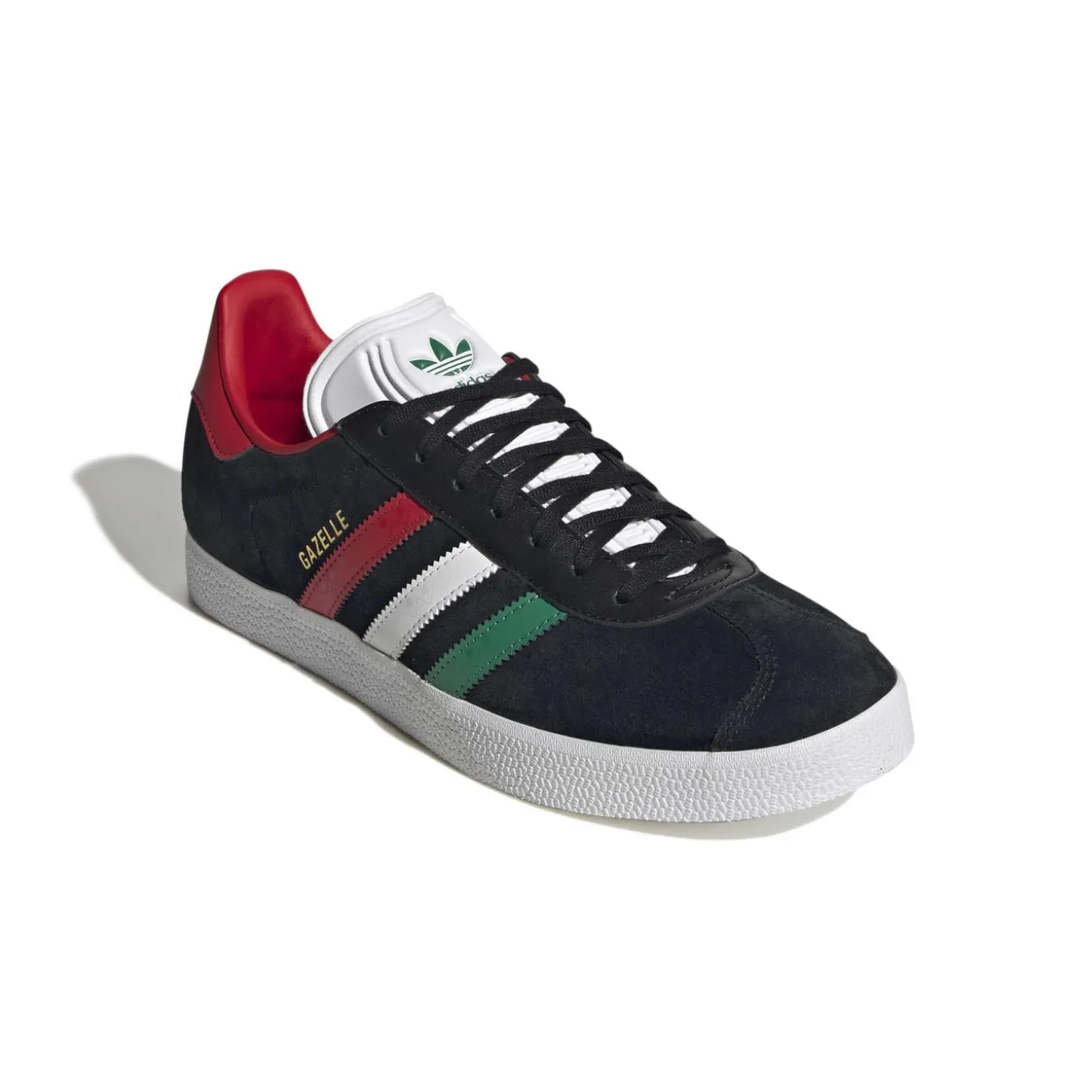 adidas Gazelle Mexico Sneakers Zwart Wit Rood Groen