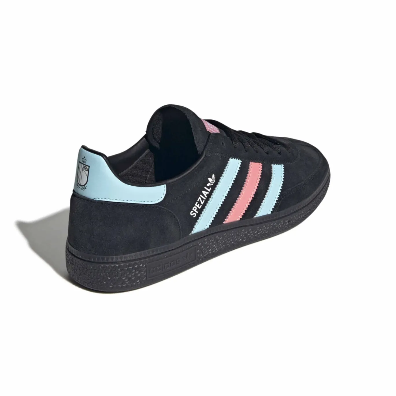 adidas Handball Spezial België Sneakers Zwart Lichtblauw Roze
