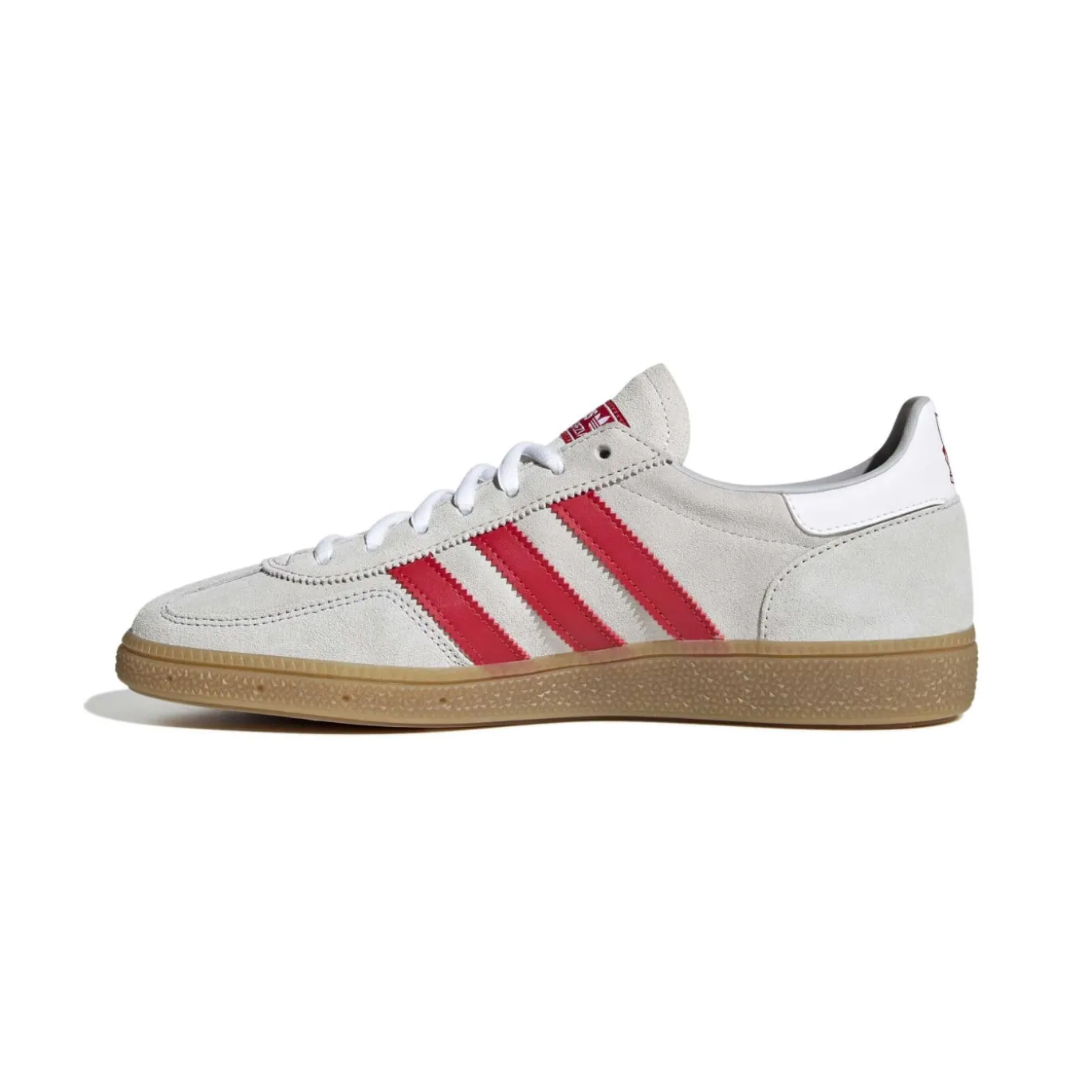 adidas Handball Spezial Liverpool Sneakers Lichtgrijs Rood Wit