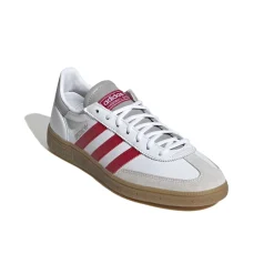 adidas Handball Spezial Liverpool Sneakers Wit Rood Zilvergrijs