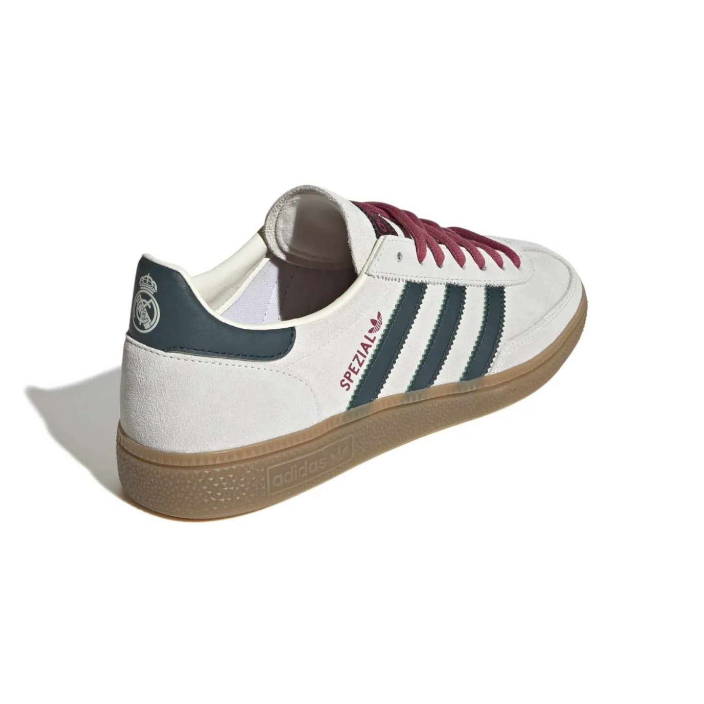 adidas Handball Spezial Real Madrid Sneakers Lichtgrijs Donkergroen Roze
