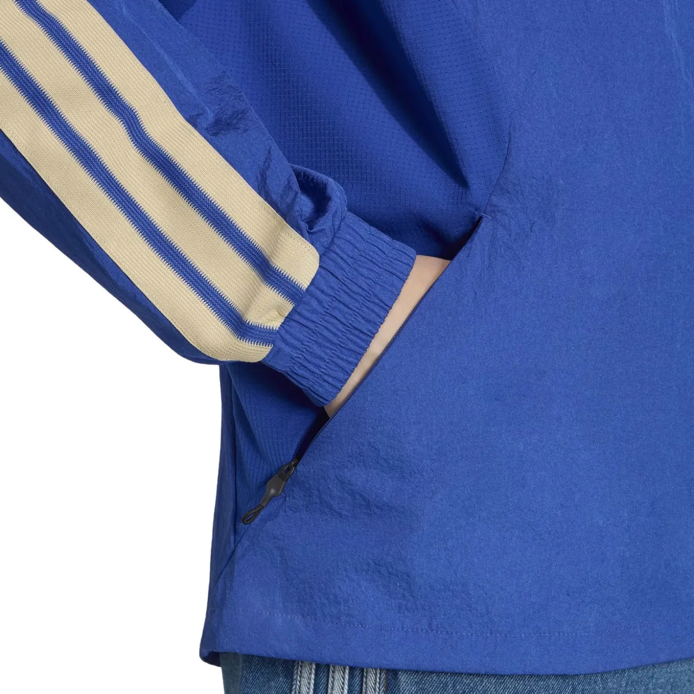 adidas Italië Anthem Trainingsjack 2026-2028 Blauw Goud
