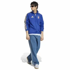 adidas Italië Anthem Trainingsjack 2026-2028 Blauw Goud