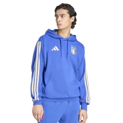 adidas Italië DNA Hoodie 2026-2028 Blauw Goud