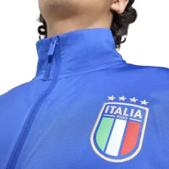 adidas Italië DNA Trainingsjack 2026-2028 Blauw Goud