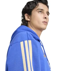 adidas Italië DNA Trainingspak Hooded 2026-2028 Blauw Goud
