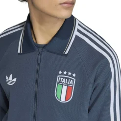 adidas Italië Originals Anthem Trainingsjack Donkerblauw Wit
