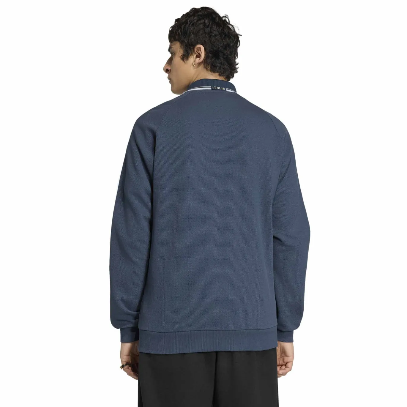 adidas Italië Originals Anthem Trainingsjack Donkerblauw Wit