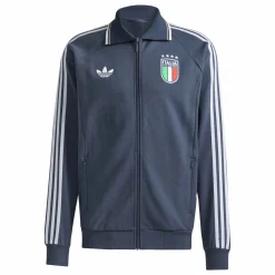 adidas Italië Originals Anthem Trainingsjack Donkerblauw Wit