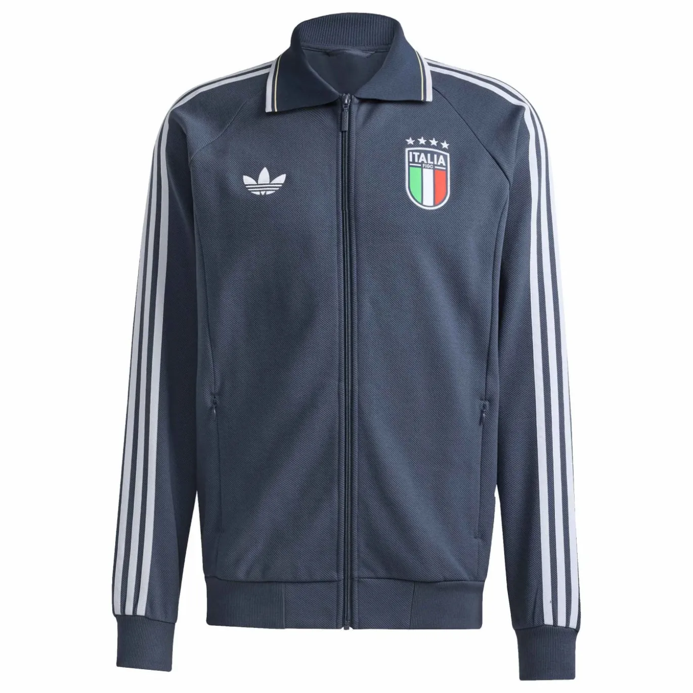 adidas Italië Originals Anthem Trainingsjack Donkerblauw Wit