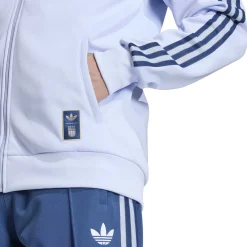 adidas Italië Originals Trainingsjack Lichtblauw Blauw