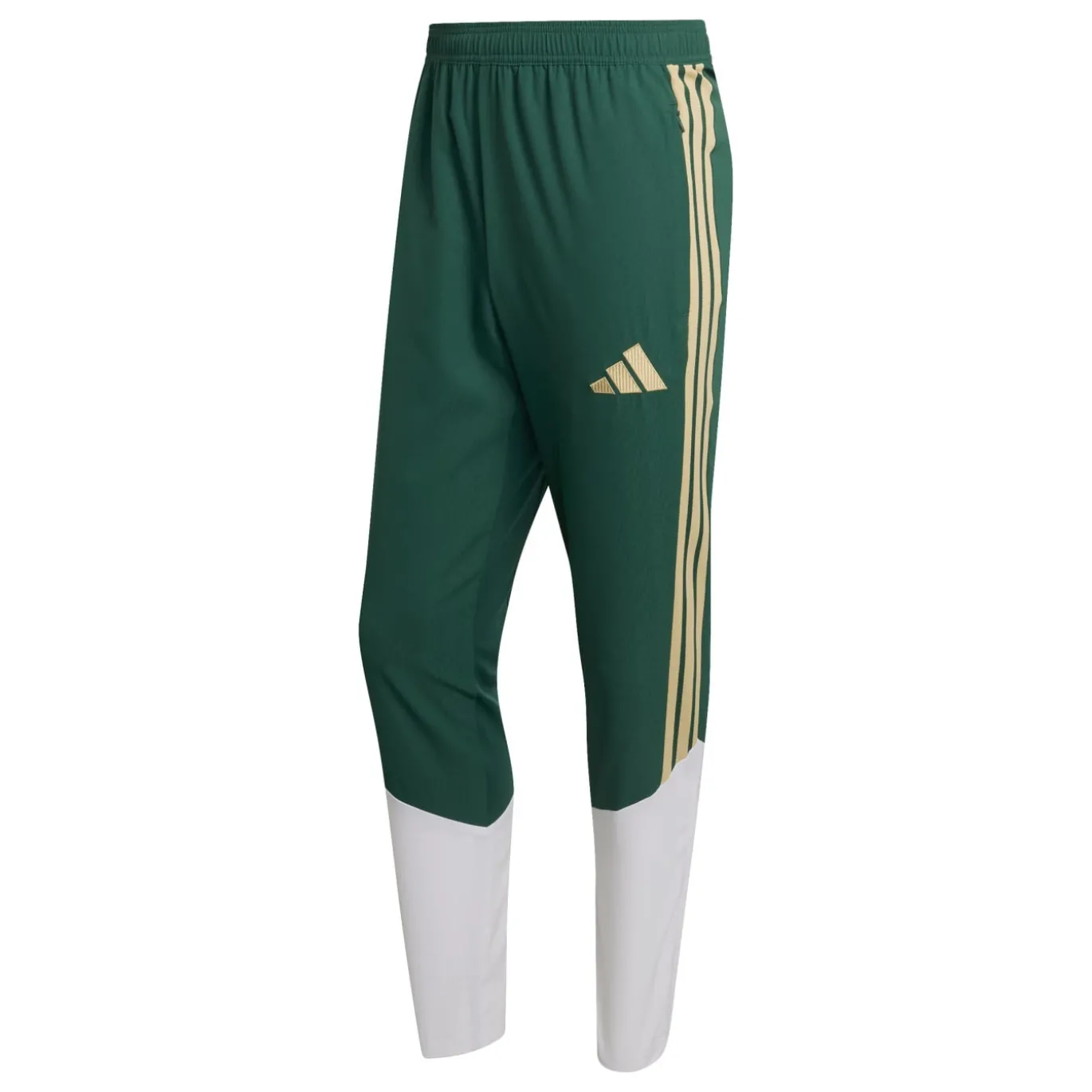 adidas Italië Presentatie Trainingsbroek 2026-2028 Groen Wit Goud