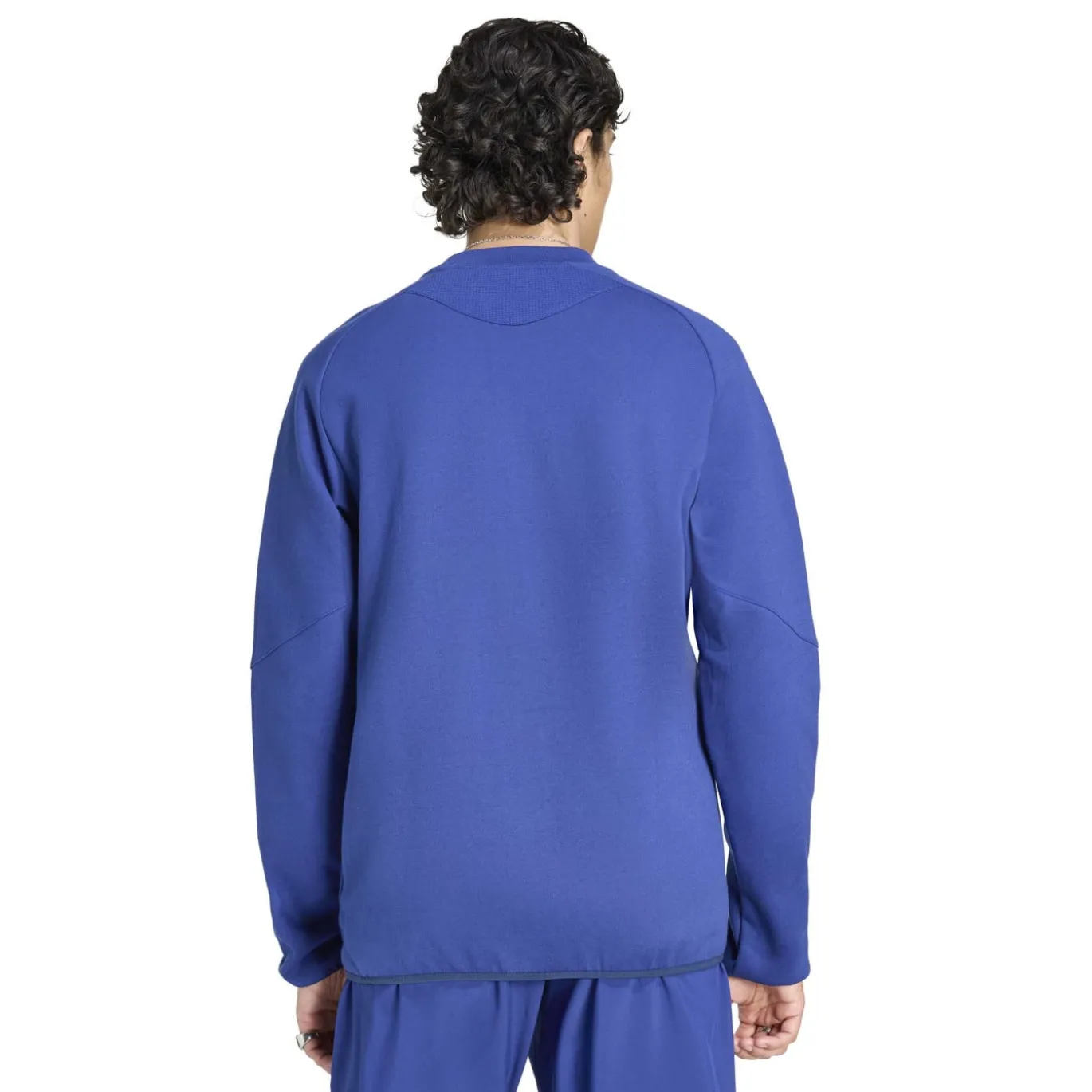 adidas Italië Tiro Travel Crew Sweater 2026-2028 Blauw Goud