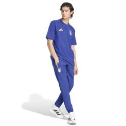 adidas Italië Tiro Travel Trainingsbroek 2026-2028 Blauw Goud