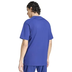 adidas Italië Tiro Travel T-Shirt 2026-2028 Blauw Goud