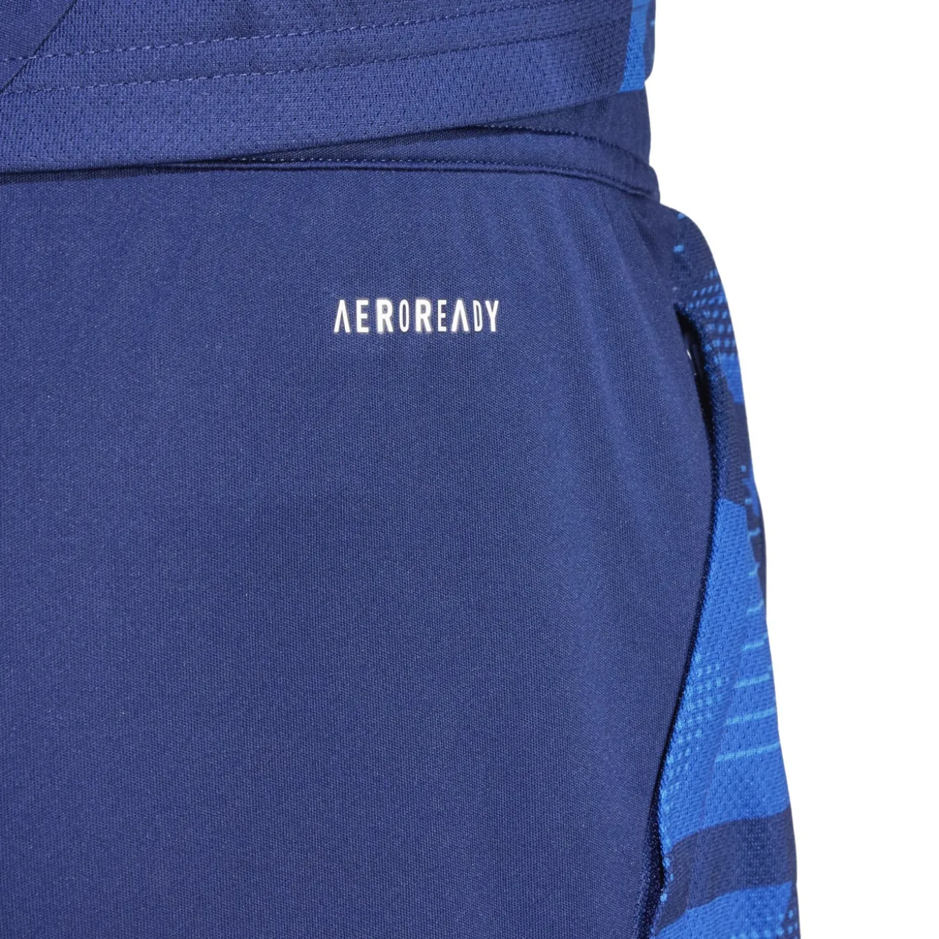 adidas Italië Trainingsbroekje 2024-2026 Donkerblauw Blauw Goud