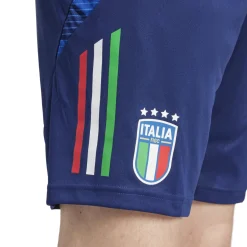 adidas Italië Trainingsbroekje 2024-2026 Donkerblauw Blauw Goud