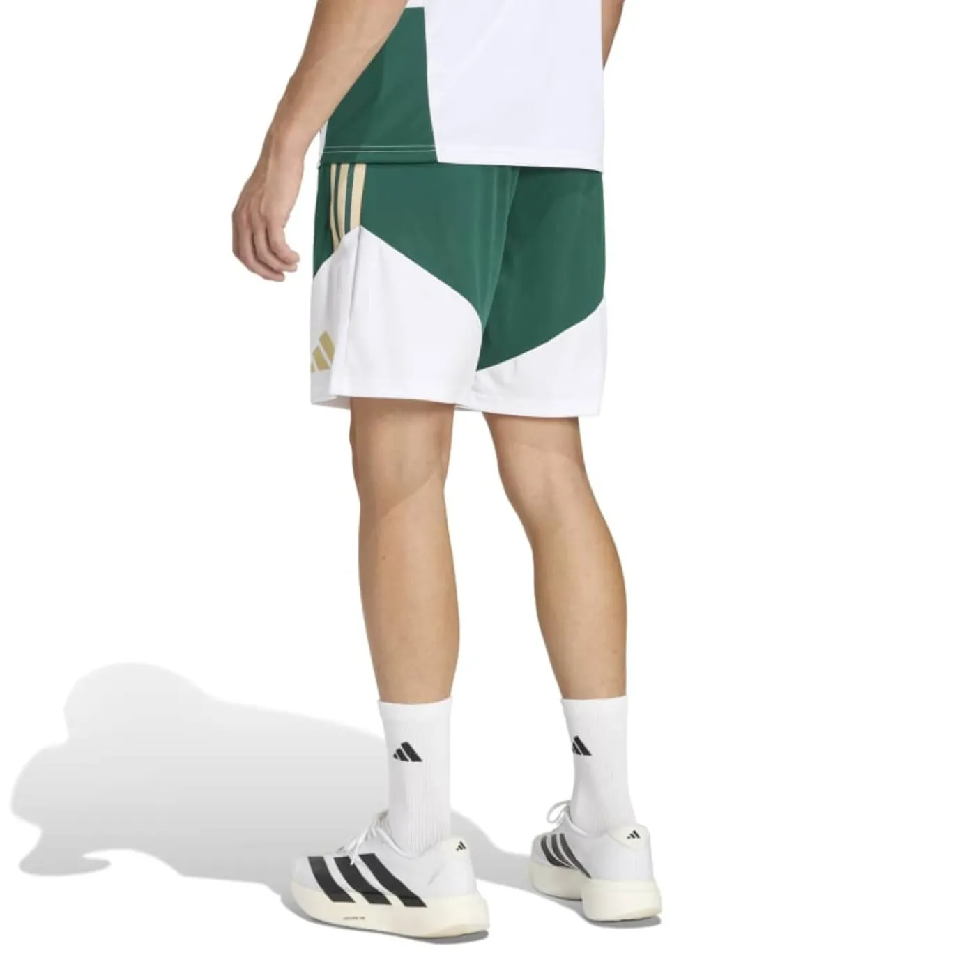 adidas Italië Trainingsbroekje 2026-2028 Groen Wit Goud