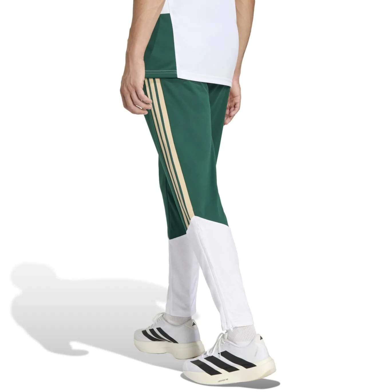 adidas Italië Trainingspak Hooded 2026-2028 Wit Groen Goud
