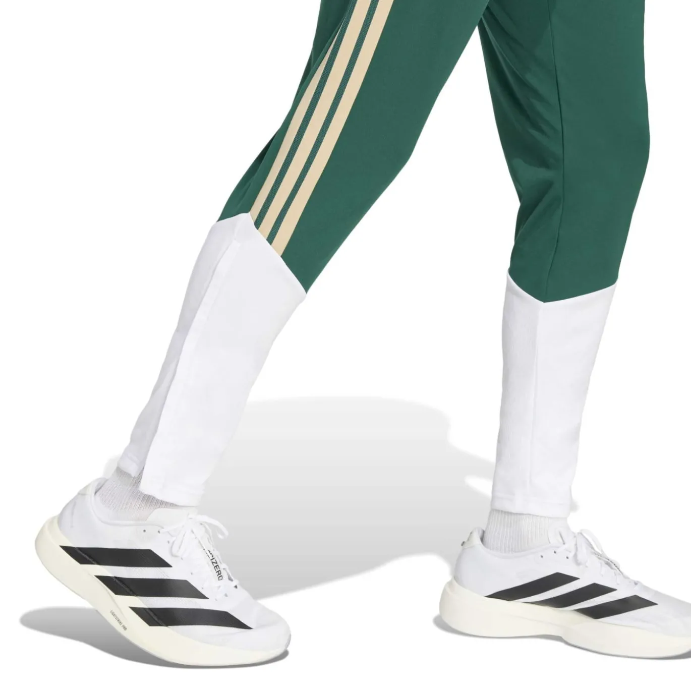 adidas Italië Trainingspak Hooded 2026-2028 Wit Groen Goud