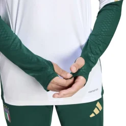 adidas Italiƫ Trainingspak 1/4-Zip 2026-2028 Wit Groen Goud