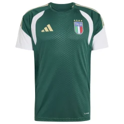 adidas Italië Trainingsshirt 2026-2028 Groen Wit Goud