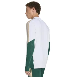 adidas Italië Trainingstrui 1/4-Zip 2026-2028 Wit Groen Goud