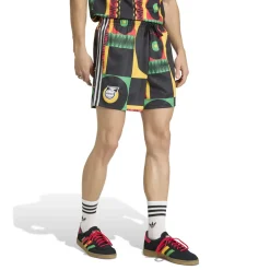 adidas Jamaica x Bob Marley Originals Broekje Zwart Wit Multicolor