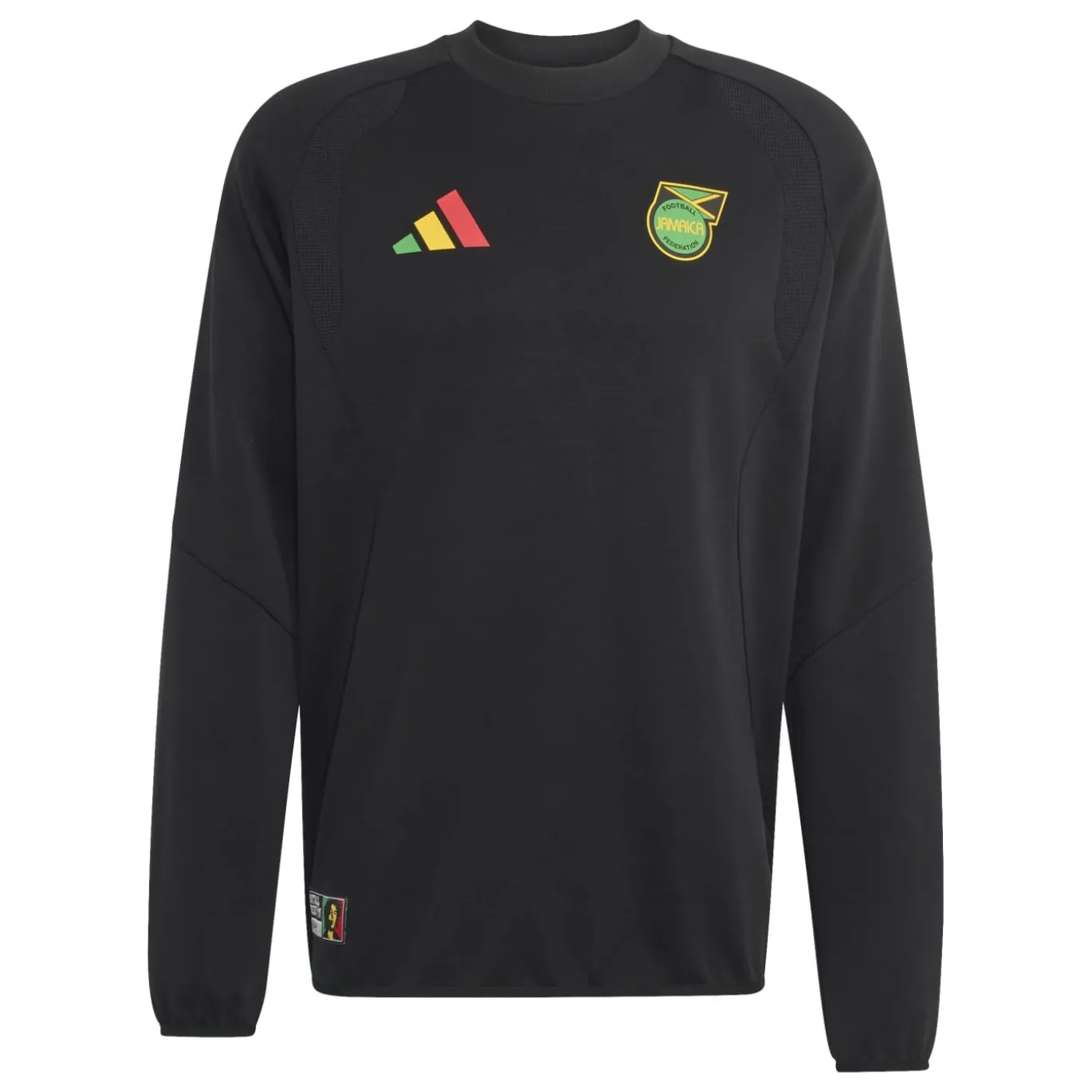 adidas Jamaica x Bob Marley Tiro Travel Crew Sweater 2026-2028 Zwart Groen Geel Rood