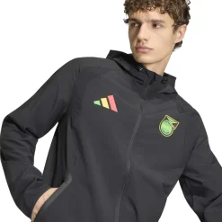 adidas Jamaica x Bob Marley Tiro Travel Trainingspak Full-Zip 2026-2028 Zwart Groen Geel Rood