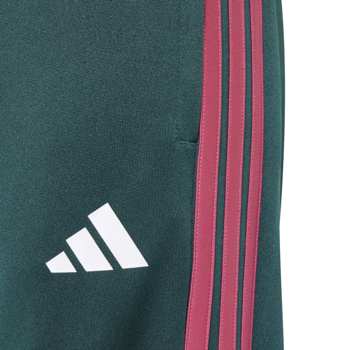 adidas Jude Bellingham Trainingsbroek Kids Donkergroen Roze Wit