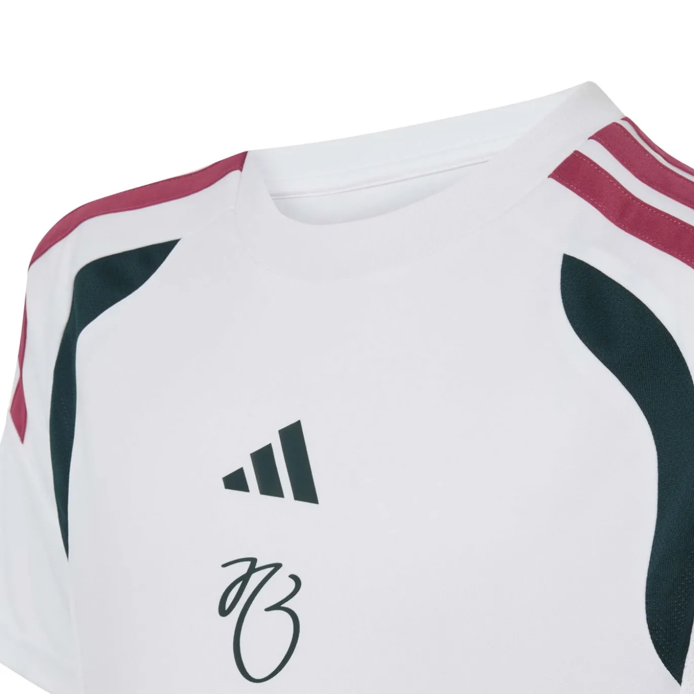 adidas Jude Bellingham Trainingsset Kids Wit Donkergroen Zwart Roze