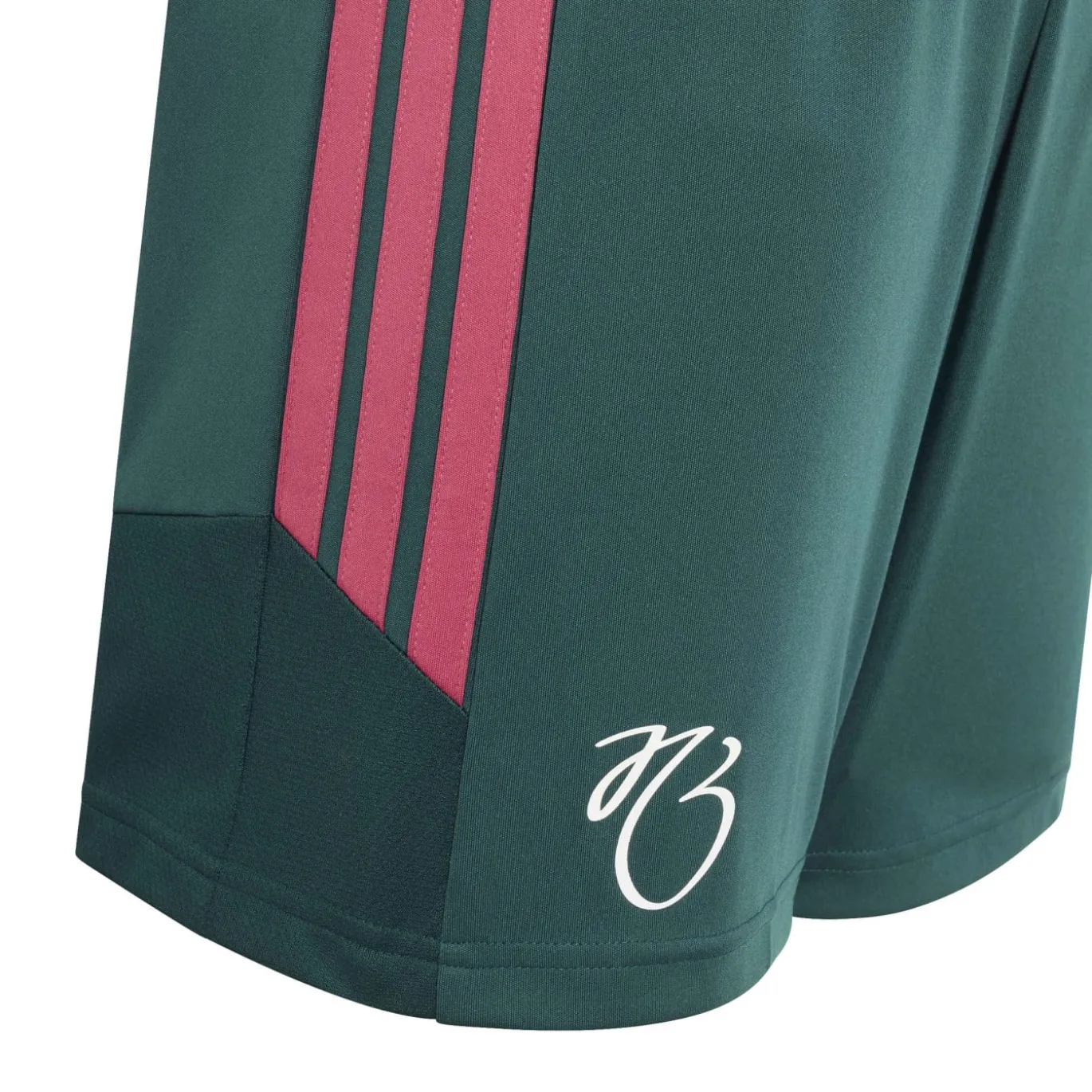 adidas Jude Bellingham Trainingsbroekje Kids Donkergroen Roze Wit