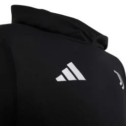 adidas Juventus DNA Hoodie 2026-2027 Kids Zwart Wit