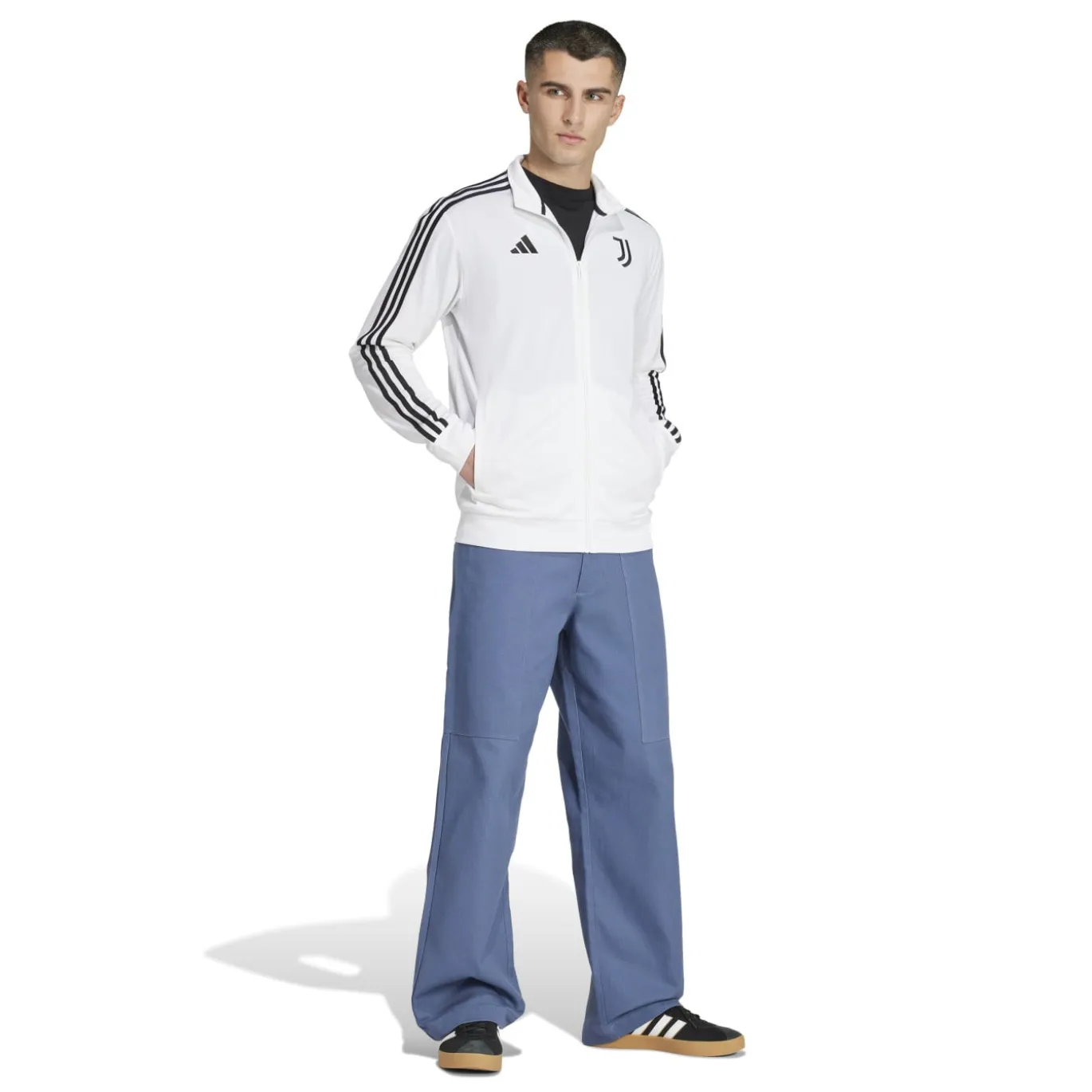 adidas Juventus DNA Trainingsjack Wit Zwart