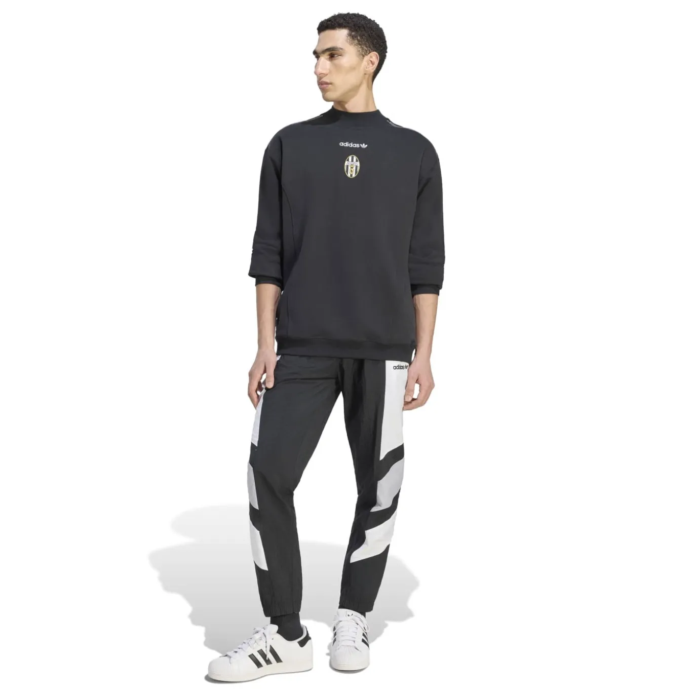 adidas Juventus EQT Crew Sweater 2026-2027 Zwart Wit