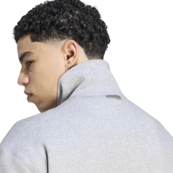 adidas Juventus EQT Trainingstrui 1/4-Zip Grijs Zwart
