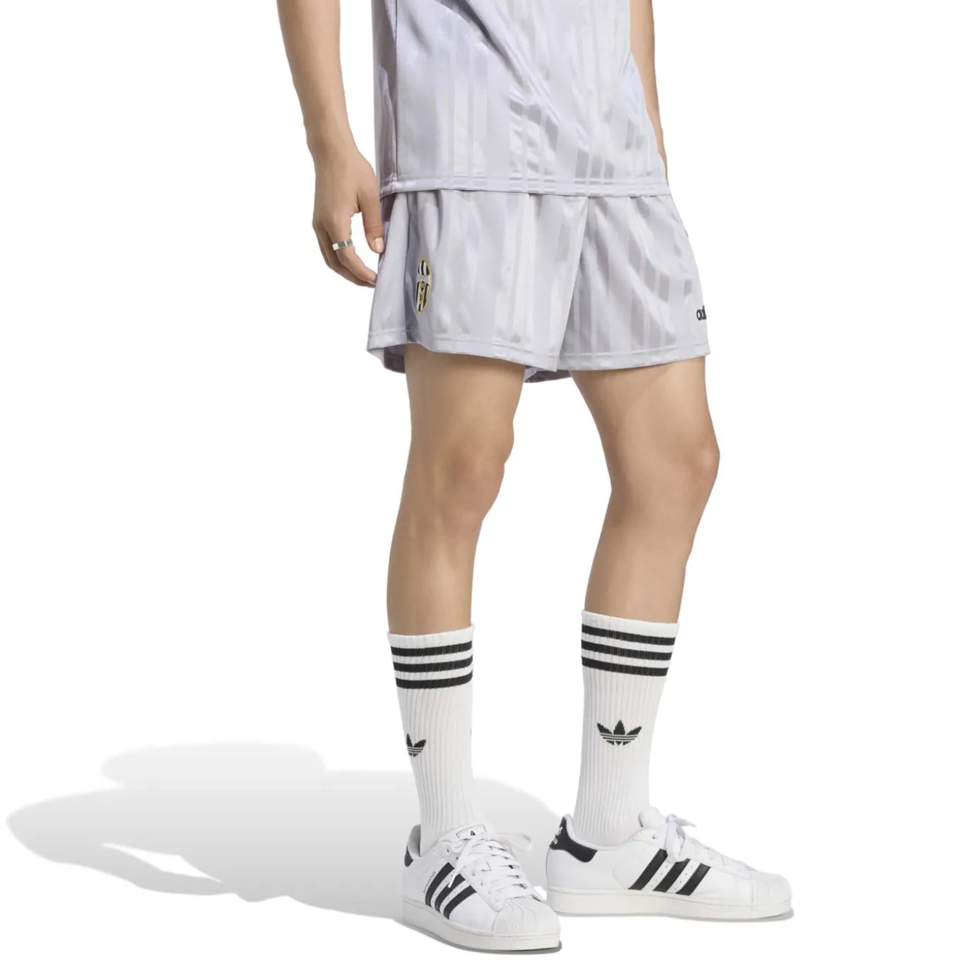 adidas Juventus EQT Trainingsbroekje Grijs Zwart