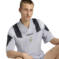 adidas Juventus EQT T-Shirt Grijs Zwart Wit