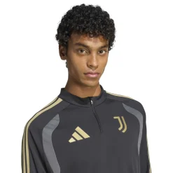 adidas Juventus Europees Trainingspak 1/4-Zip 2026-2027 Zwart Grijs Goud