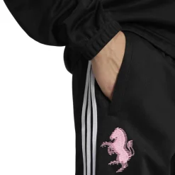 adidas Juventus Lifestyler Trainingspak Full-Zip Zwart Wit Roze