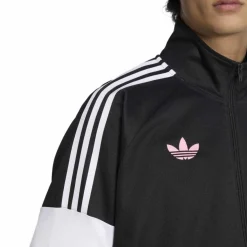 adidas Juventus Lifestyler Trainingsjack Zwart Wit Roze