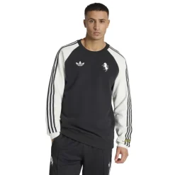 adidas Juventus Originals ADP Crew Sweater Zwart Wit