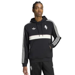adidas Juventus Originals Trainingspak Hooded Zwart Wit