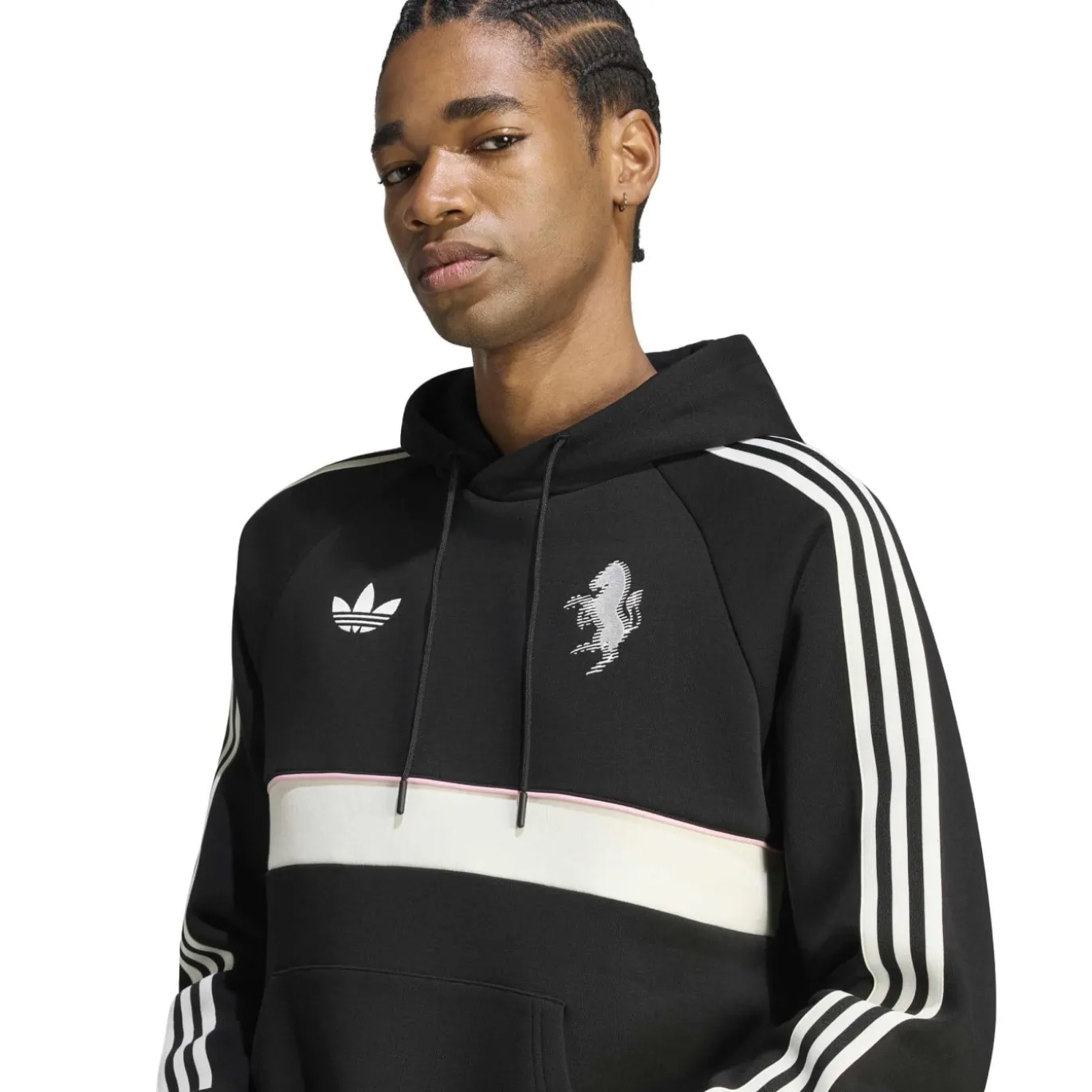 adidas Juventus Originals Trainingspak Hooded Zwart Wit
